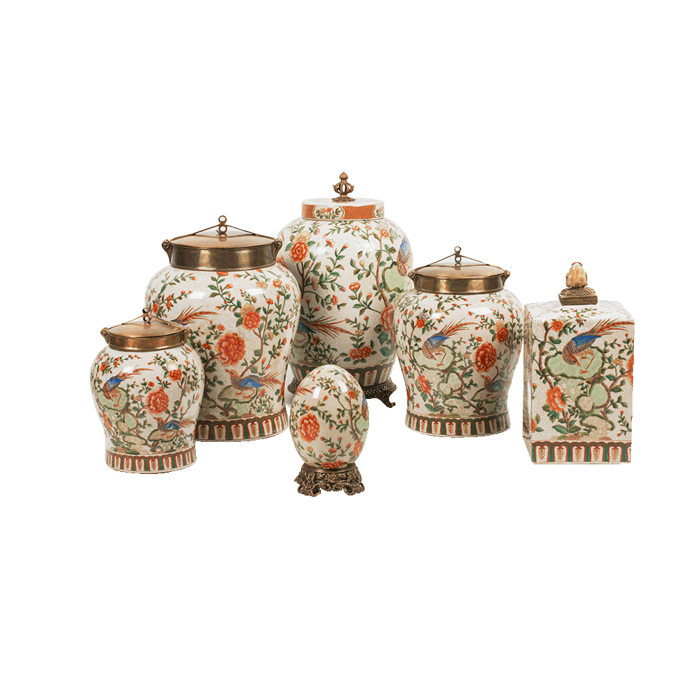 Vaso Decorativo de Porcelana Fiore II G – Maria Pia Casa