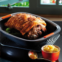Assadeira Funda 33Cm Matte Black Le Creuset