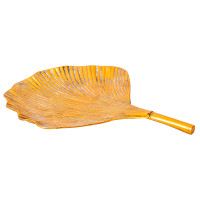 Bandeja de Metal Média Golden Shell - Maria Pia Casa 