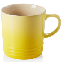 Caneca de Chá 350ml Cerâmica - Amarelo Soleil