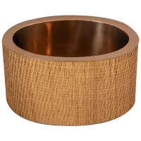 Champanheira De Fibra Natural Borgo I | Elegância e Estilo para Suas Celebrações | 