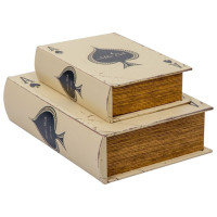 Conjunto de Livros Decorativos Ás – Maria Pia Casa