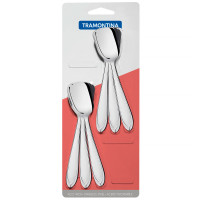 Conjunto De Pá Para Açúcar Aço Inox 6 Pç. Tramontina 66906111 - Maria Pia Casa