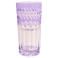 Copo alto de Cristal Lodz de 350 ml - Roxa Atenas – Maria Pia Casa