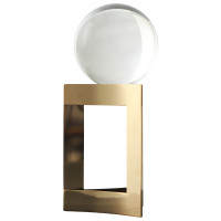 Escultura Decorativa De Cristal Overlap Stand | Maria Pia Casa