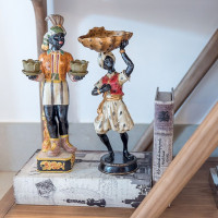 Escultura Decorativa de Bronze África – Maria Pia Casa