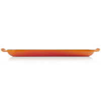 Grelha Extra Grande - 40cm - Le Creuset - Laranja
