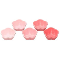 Jogo de 5 Ramekins Flor - Le Creuset - Maria Pia Casa
