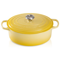 Panela Oval Signature - Le Creuset - Amarelo Soleill