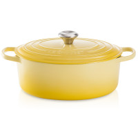 Panela Oval Signature - Le Creuset - Amarelo Soleill