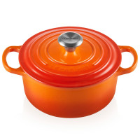 Panela Redonda 18Cm Signature Laranja Le Creuset