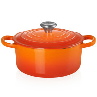 Panela Redonda 18Cm Signature Laranja Le Creuset