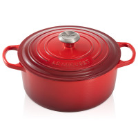 Panela Redonda Signature - 22cm - Le Creuset - Vermelho