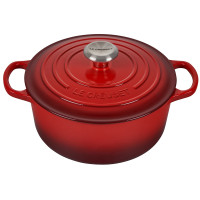 Panela Redonda Signature - 24cm - Le Creuset - Vermelho 