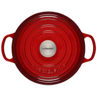 Panela Redonda Signature - 24cm - Le Creuset - Vermelho 