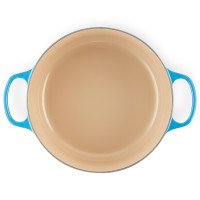 Panela Redonda Signature - 28cm - Le Creuset - Azul Marseille