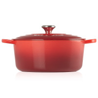 Panela Redonda Signature - 28cm - Le Creuset - Vermelho 