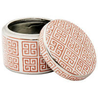 Pote de Porcelana Samet – Maria Pia Casa