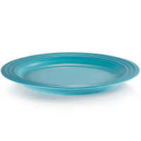Prato Redondo Raso - 22cm - Le Creuset - Azul Caribe