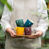 Set 4 Canecas 350ml Botanique Collection Le Creuset