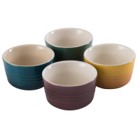 Set 4 Mini Ramekins Botanique Collection Le Creuset