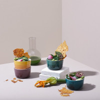 Set 4 Mini Ramekins Botanique Collection Le Creuset