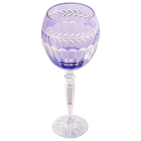 Taça de Cristal Lodz para Água de 500 ml - Roxa Atenas – Maria Pia Casa
