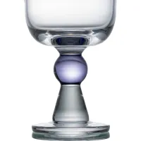 Taça De Vidro 210ml Lilás Gemma | Maria Pia Casa