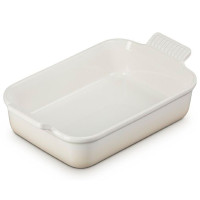 Travessa Retangular 26Cm (Heritage) Meringue Le Creuset