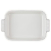 Travessa Retangular 26Cm (Heritage) Meringue Le Creuset