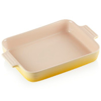 Travessa Retangular 25Cm (Classic) Amarelo Soleil Le Creuset