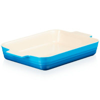 Travessa Retangular 32Cm (Classic) Azul Marseille Le Creuset