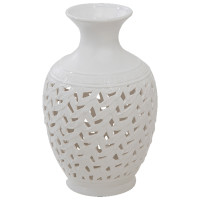 Vaso De Porcelana Quartier | Maria Pia Casa