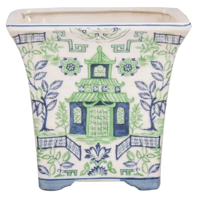 Cachepot Decorativo Green Temple G