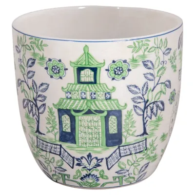 Cachepot Decorativo Green Temple M