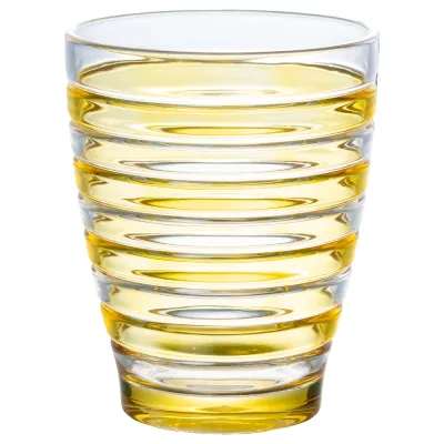 Copo Baixo De Acrílico Amarelo 400 ml Orla | Maria Pia Casa
